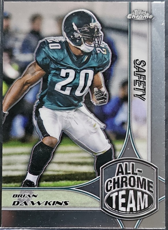 2024 Topps Chrome Football - Brian Dawkins All-Chrome Team - Philadelphia Eagles