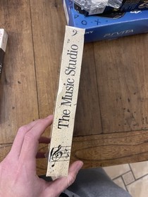 The Music Studio Amiga Pc Big Box IBM Commodore Sealed New Old School Gaming ITA