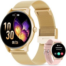 Reloj inteligente para mujer Taopodo TG36, 1,39″, HD, Bluetooth, llamadas