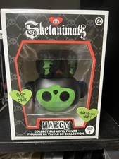 2025 Hasbro Skelanimals Glow In The Dark Marcy Monkey Series 1 Vinyl Figure