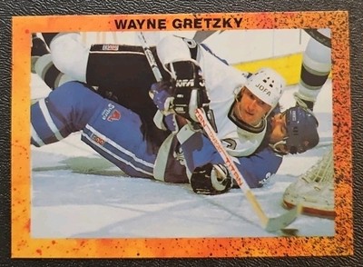 1990-91 Points Leader Oddball Wayne Gretzky Los Angeles Kings