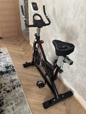 Spinning Exercise Bike with Flywheel and LCD Monitor Fully Functional