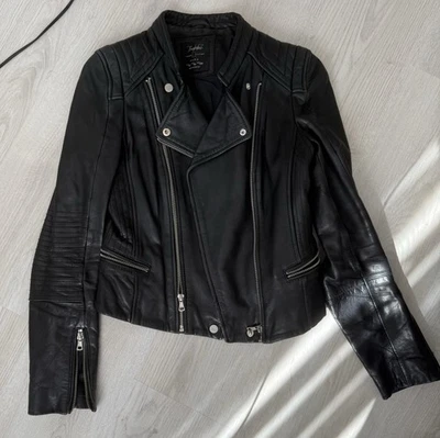 Lederjacke Damen Zara Grösse M - Bild 1 von 4