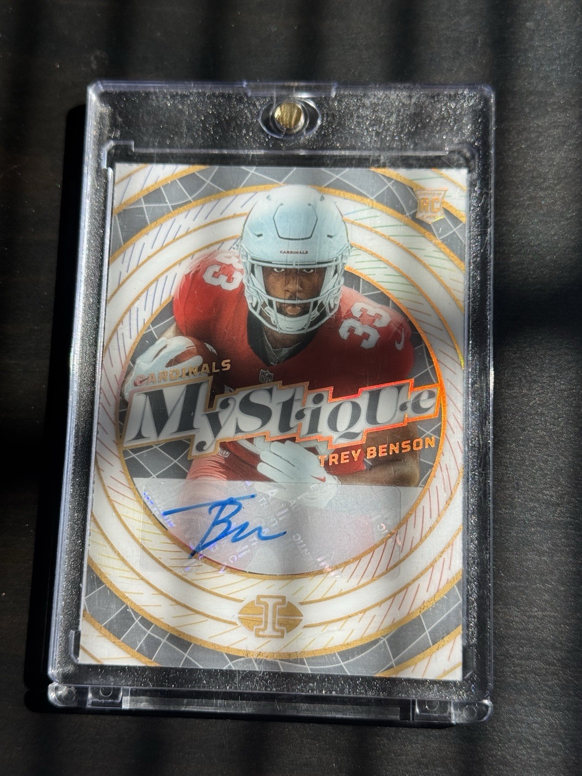 2024 Panini Illusions - Mystique Autographs Trey Benson /99 Auto Cardinals RC