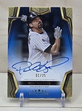 2024 Topps Five Star Paul Konerko Blue Auto 1/25 First Off The Line