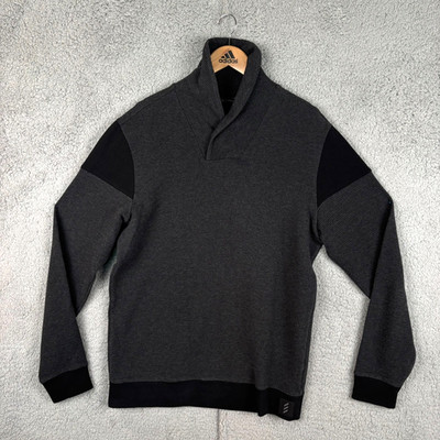 Adidas Golf Adicross Captain Sweater FS4935 Men s Size Medium Dark Grey