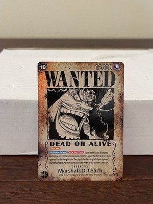 Marshall.D.Teach (093) (Wanted Poster) OP09-093 Emperors in the New World Foil