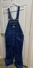 Liberty Men's Blue Denim Jean Bib Overalls 40 x 32