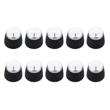 10Pcs 20*16mm Aluminum Plastic Pointer Knob For Marshall AMP Guitar Effect Pedal