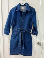 Loft Women’s Blue Denim Dress Size 6