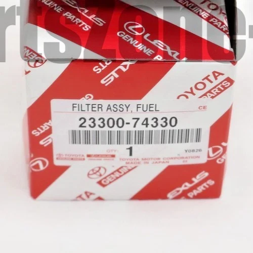 23300-74330 Lexus GS300 GS400 RX300 Genuine Fuel Filter OEM - Image 2 of 2