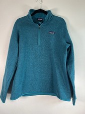 Womens Patagonia Cuban Blue 1/4 Zip Pullover ...