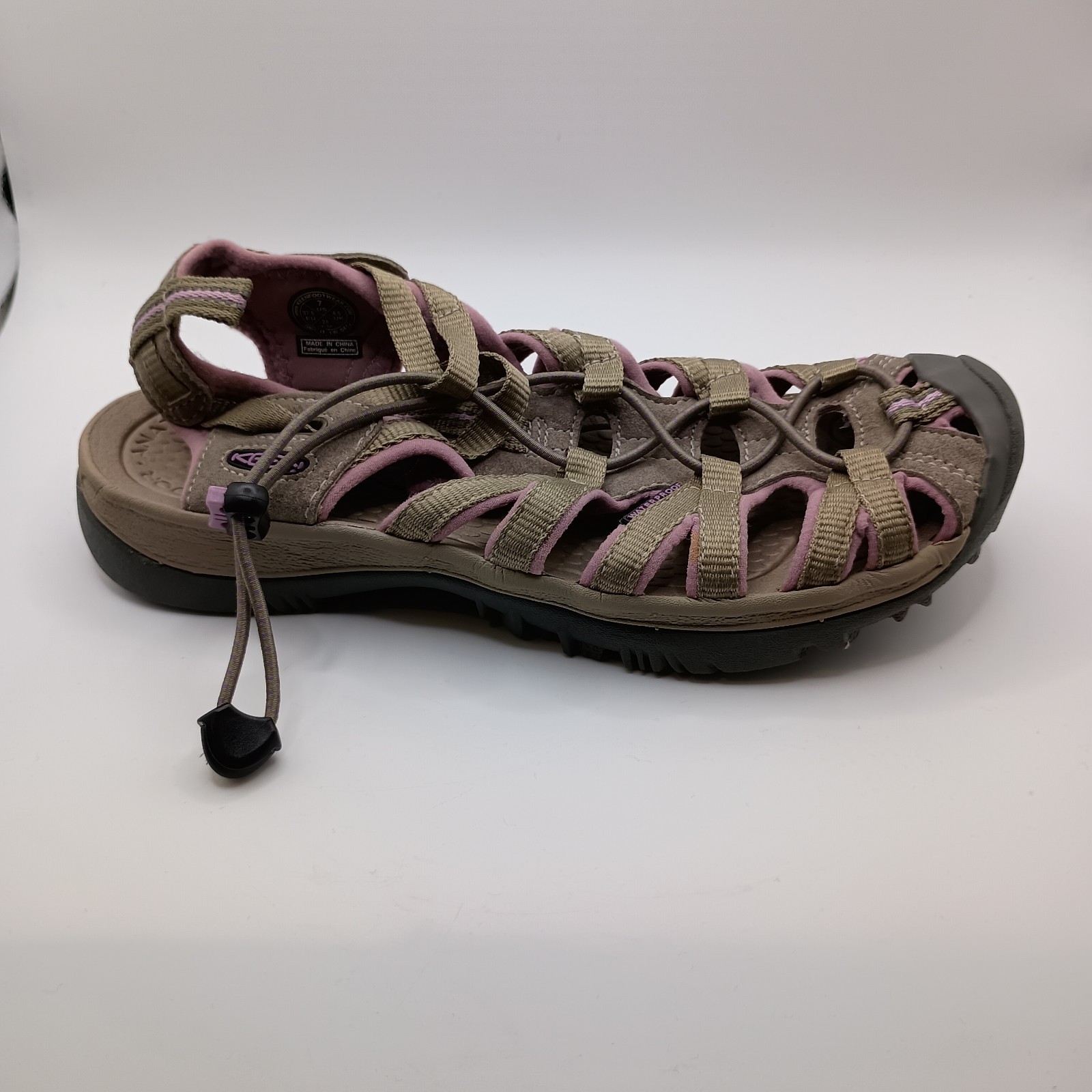 Sandali Keen Whisper donna taglia 7 viola kahki scarpe da trekking acqua 1003711