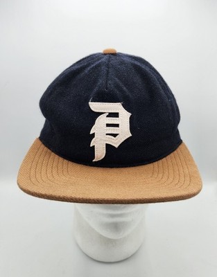 Vintage Primitive Apparel Skateboarding Cap Blue Wool Adjustable Strap Back