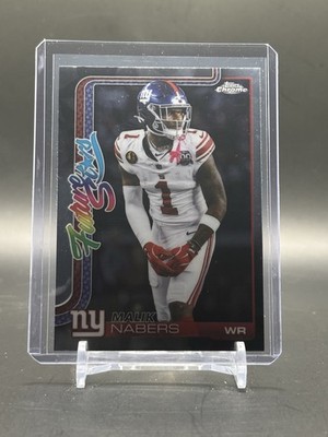 2025 Topps Chrome Future Stars - Malik Nabers #FS-8