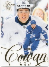25-26 2025-26 Flair Easton Cowan ROOKIE #198-Leafs