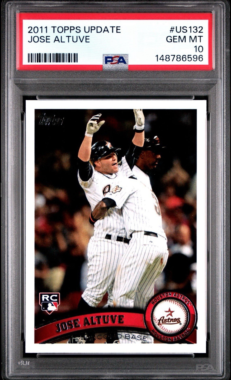 2011 Topps Update Jose Altuve Rookie #US132 PSA 10