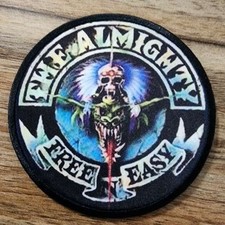 the almighty MUSIC HEAVY METAL BIKER BATTLE JACKET  SEW / IRON ON PATCH
