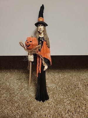 Ventage,   Halloween Witch Decore With Pumpkin 7.5''