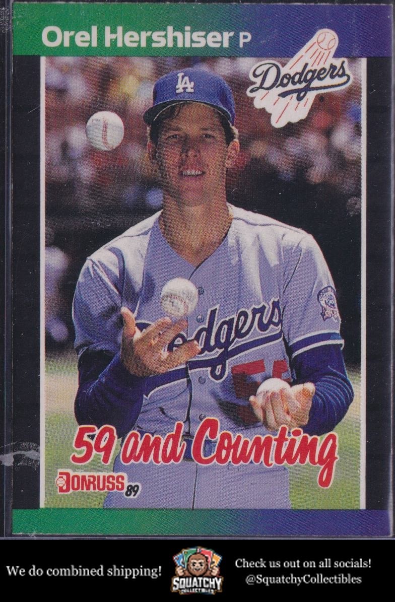 1989 Donruss #648 Orel Hershiser