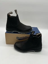 Blundstone 1943 Women’s Sz 4.5 Sz US 7.5 Black Grey Leather Elastic Sided Boots