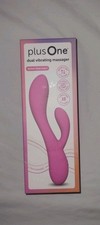 Plus One Dual Vibrating Massager - Rechargeable, Waterproof