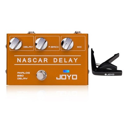JOYO Analog Delay Guitar Pedal Classic BBD Vintage Warm Sound + Free Guitar Capo