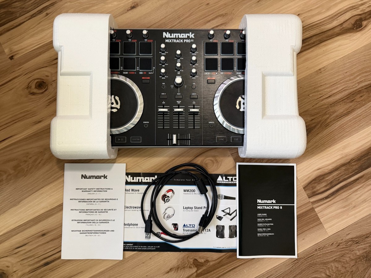 【Nouu】Numark Mixtrack Pro II Numark Mixtrack Pro II Digital DJ Controller for sale online | eBay