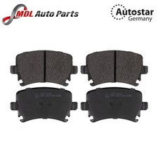 Set pastiglie freno posteriori in ceramica AutoStar 4F0698451D per Audi A6 S6 con rotori 302mm