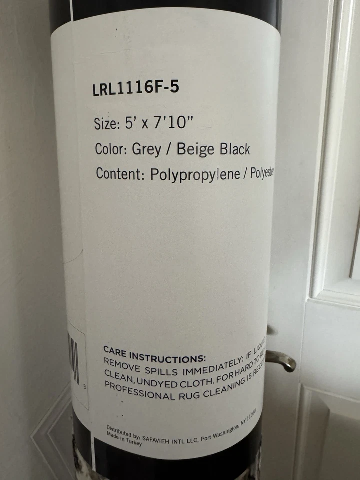 Alfombra SAFAVIEH Ralph Lauren Siegharda tradicional oriental con flecos 5' x 7'10" NUEVA Foto 4 de 4