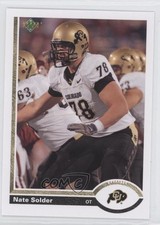 2011 Upper Deck 1991 UD 20th Anniversary Nate Solder #20A-91 0h1
