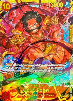One Piece TCG - Gol.D.Roger OP09-118 - Englisch- Near Mint