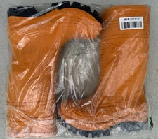 Men’s COFRA Polyurethane Work Boots Heat/Cold Resistant Orange Size 8.5