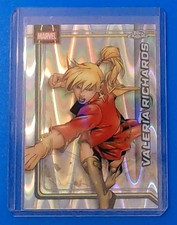 2026 Topps Chrome Marvel #186 Valeria Richards Raywave Refractor