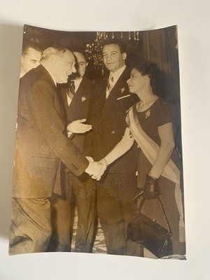 RENE COTY - NAFISSA SID CARA - M. BEDREDINE - ORIGINAL PRESSEFOTO 13x18cm
