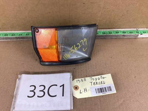 1986-1990 Toyota Tercel Front Left Driver Side Corner Turn Signal Light OEM - Picture 6 of 6