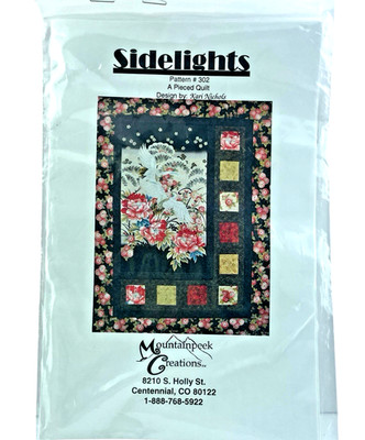 Mountainpeek Creations Pieced Quilt PATTERN Sidelights 302 Design Kari Nichols