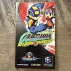 Megaman Network Transmission Manual Only (Nintendo Gamecube 2003) Authentic