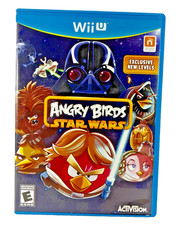 Angry Birds Star Wars Nintendo Wii U 2013 Activision with Insert Tested