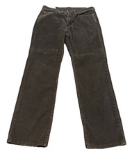 Levis 514 Corduroy Pants Mens 34x30 Straight Leg Casual White Tab Jeans