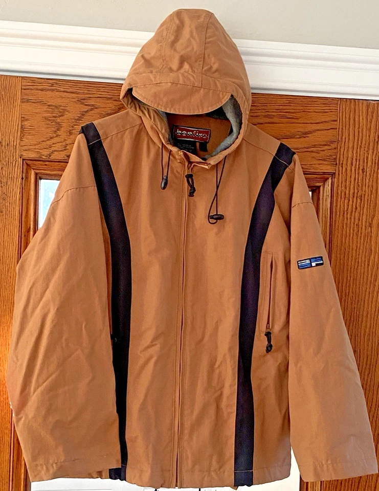 Chaqueta de Snowboard Hoguera Vintage Años 90 Juvenil Talla L Con Capucha Impermeable Rara Foto 2 de 4