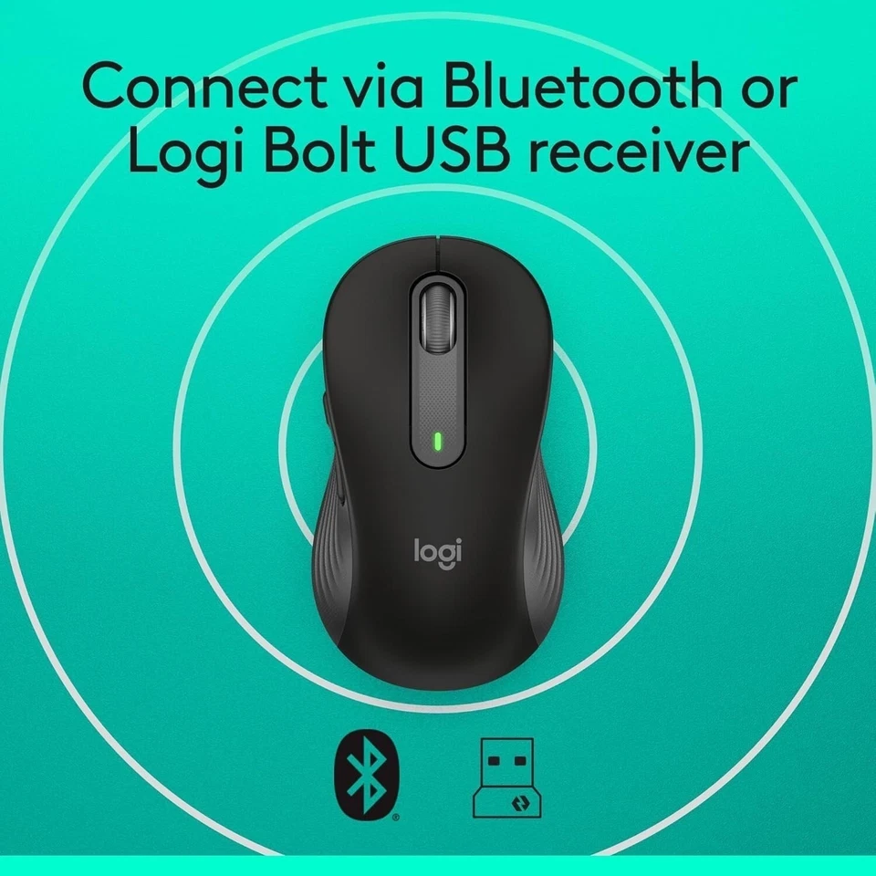 Logitech Signature M650 Wireless Mouse - Image 3 of 4