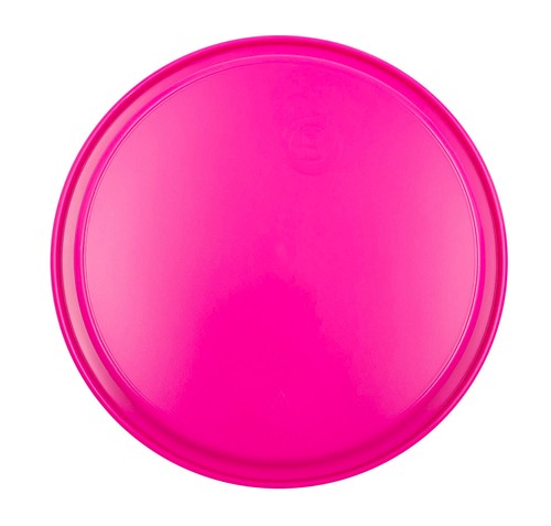 Tupperware Pink One Touch OT Plastic Topper Small Round Container 940ml - Picture 7 of 7