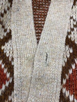 McGregor Cardigan 70s USA Made Sheflon (Thick M Beige Full McGregor Cardigan 70s USA Made Sheflon (Thick M Beige Full