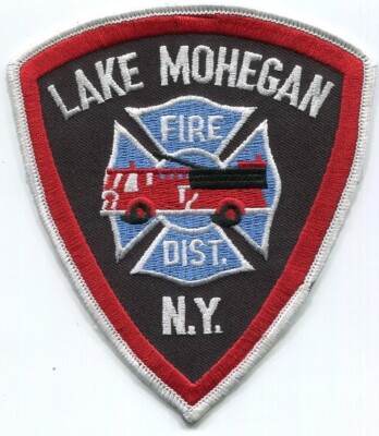 NEW YORK - Lake Mohegan Fire District ''Career'' Dept. - [ Shoulder Patch ]