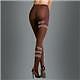 Scala Anti-Cellulite schwarze blickdichte Schlankmacher Strumpfhose mit aktiven Bio Kristallen NEU