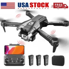 Deerc D96 4K HD Dual Camera RC Drone FPV Foldable Quadcopter Smart Obstacle usa 13