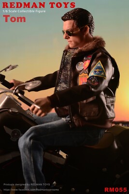 REDMAN TOYS 1/6 Scale 12“ ACTION FIGURE TOP GUN TOM Tom Cruise in