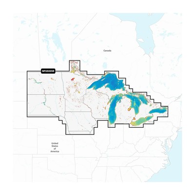 Navionics Platinum+ NPUS005R U.S. North Marine Mapping Nav Offshore & Inland
