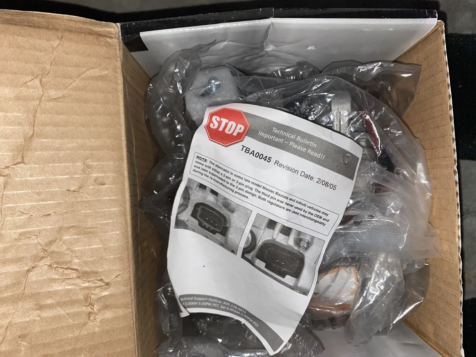 FVP Premium Alternator -15938 Remanufactured Nissan Open Box - Image 4 of 4